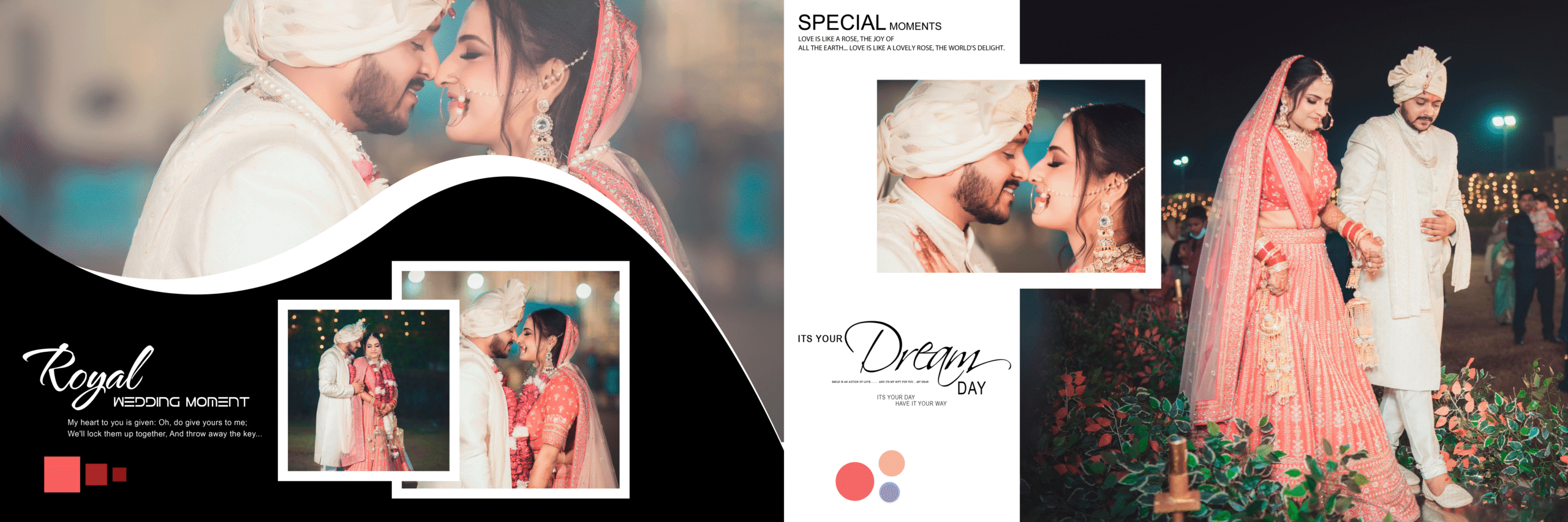 wedding editing bundle: 500+ album psd, lightroom presets & video luts