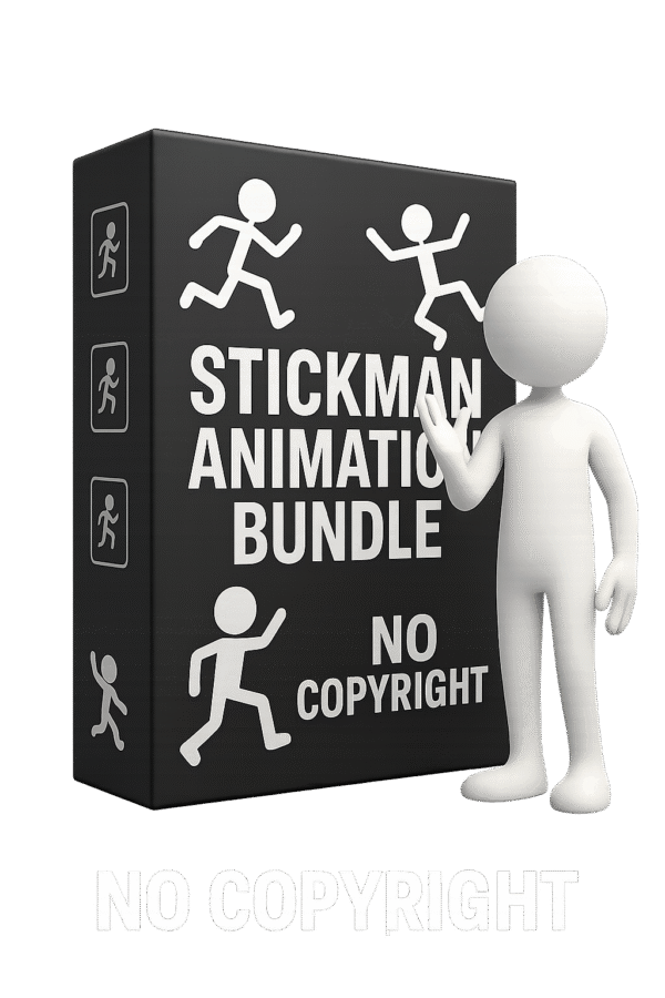 stickman animation bundle– 2000+ 2d & 3d animations for creators