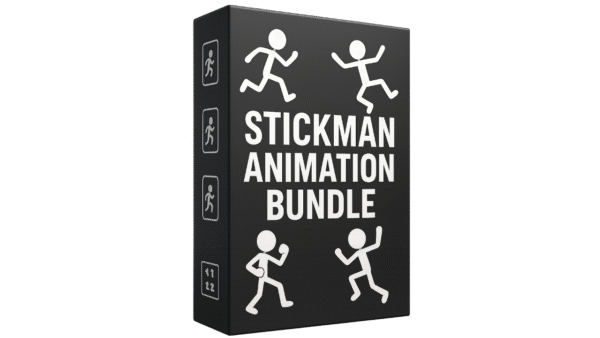 stickman animation bundle– 2000+ 2d & 3d animations for creators