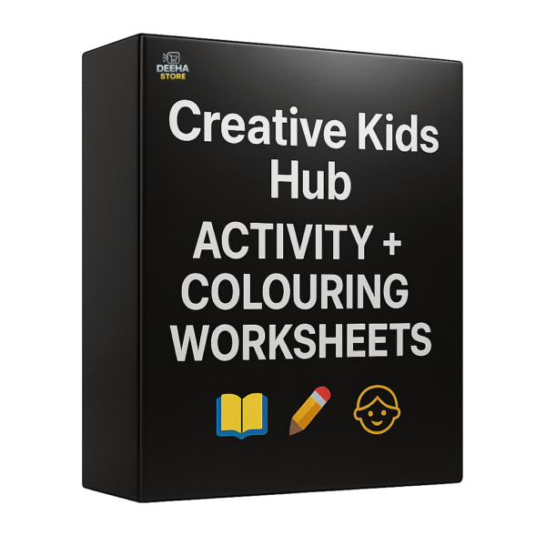 creative kids hub – activity + colouring + worksheets | 10,000+ printable worksheets for kids