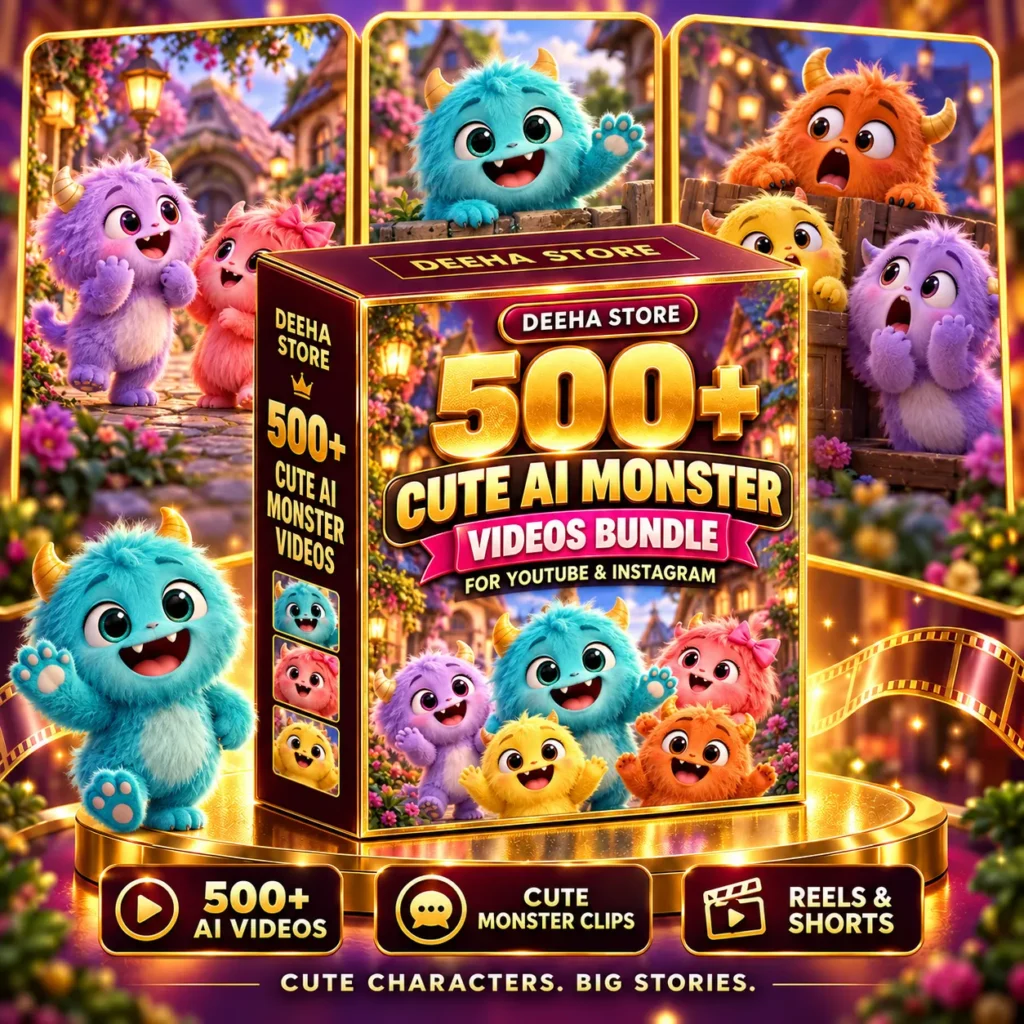 500+ cute ai monster videos