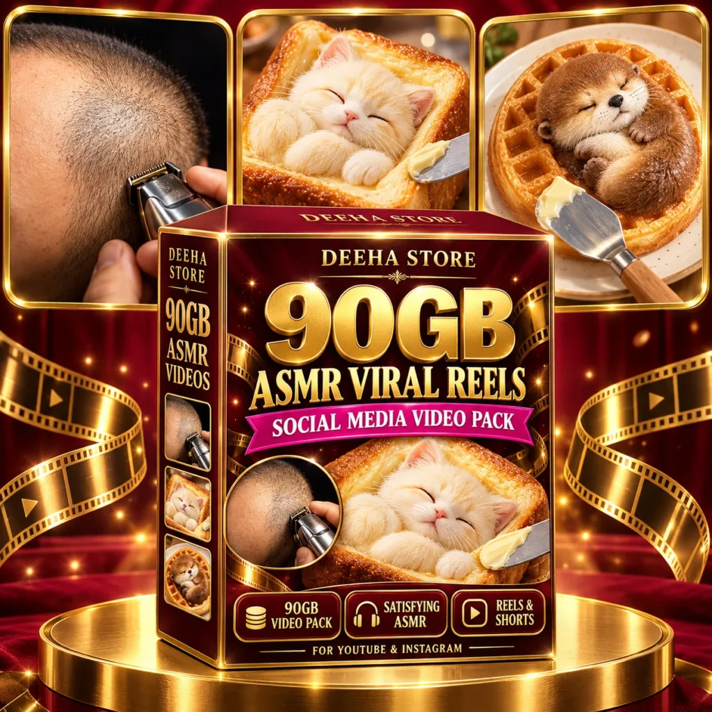 90gb asmr grooming & toast art