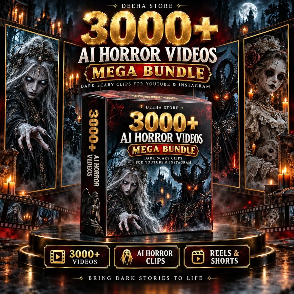 ai horror characters mega bundle