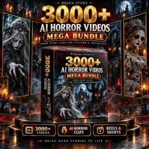 ai horror characters mega bundle