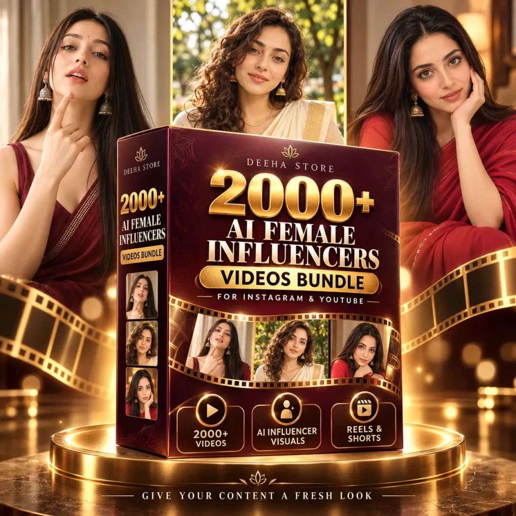 2000+ ai influencer video bundle