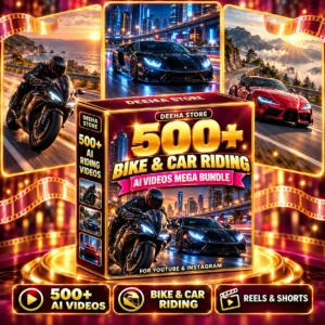 500+ bike & car ai video bundle