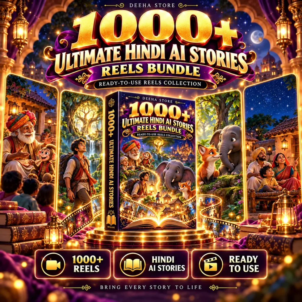 1000+ ultimate hindi ai stories reels bundle
