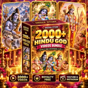 premium hindu devotional video bundle