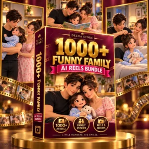 1000+ funny family ai reels bundle (1)