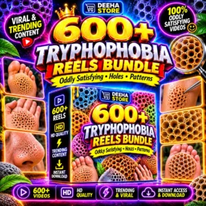 600+ trypophobia reels bundle