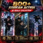 800+ korean action zombie reels