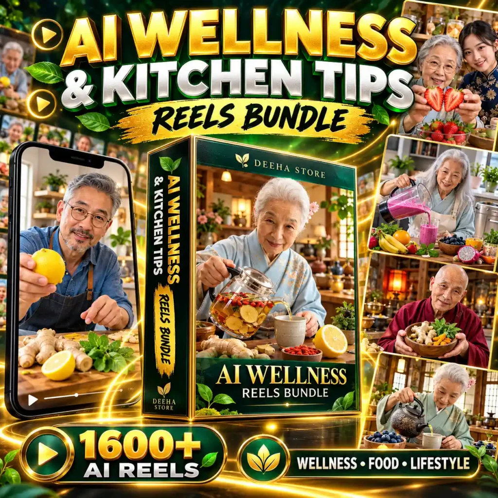 ai wellness & kitchen reels bundle