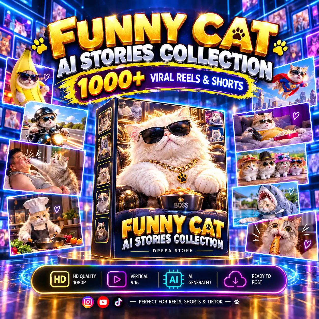 funny cat ai stories collection (1) funny cat ai stories collection (1)