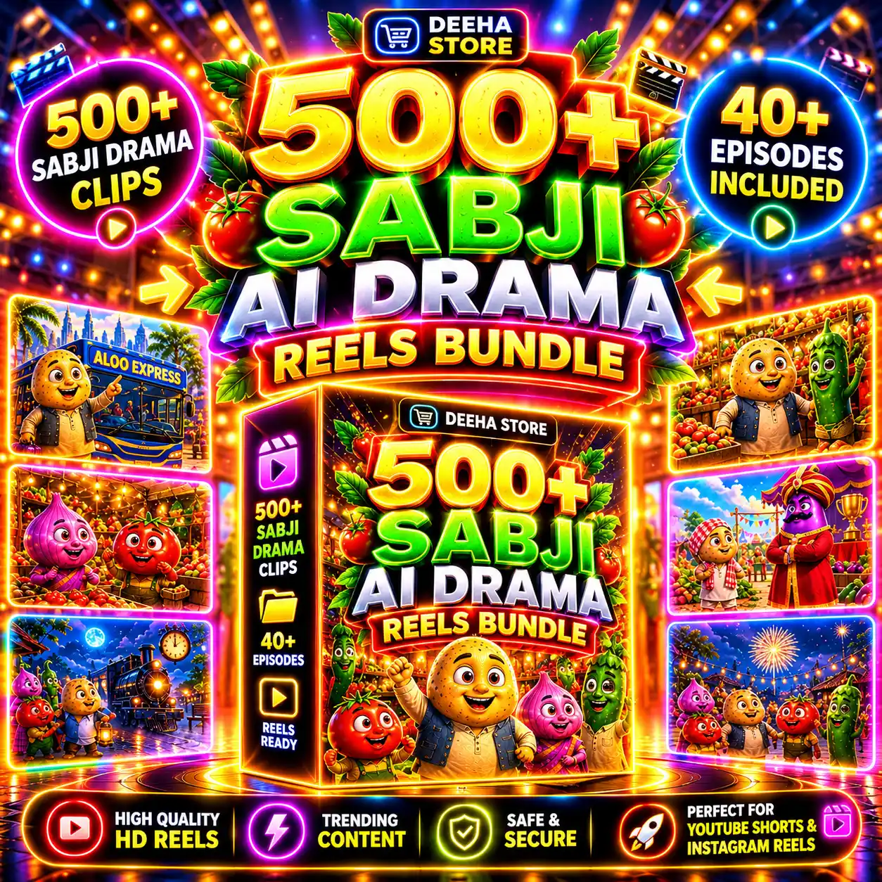 neon sabji ai drama reels bundle neon sabji ai drama reels bundle