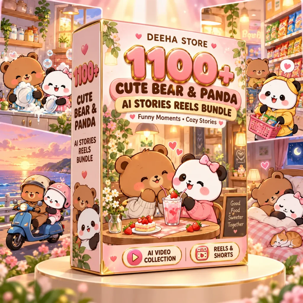 premium bear & panda reels bundle